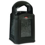 View: 9W03 Dome Top with Panel Frame and 3958 Rigid Liner